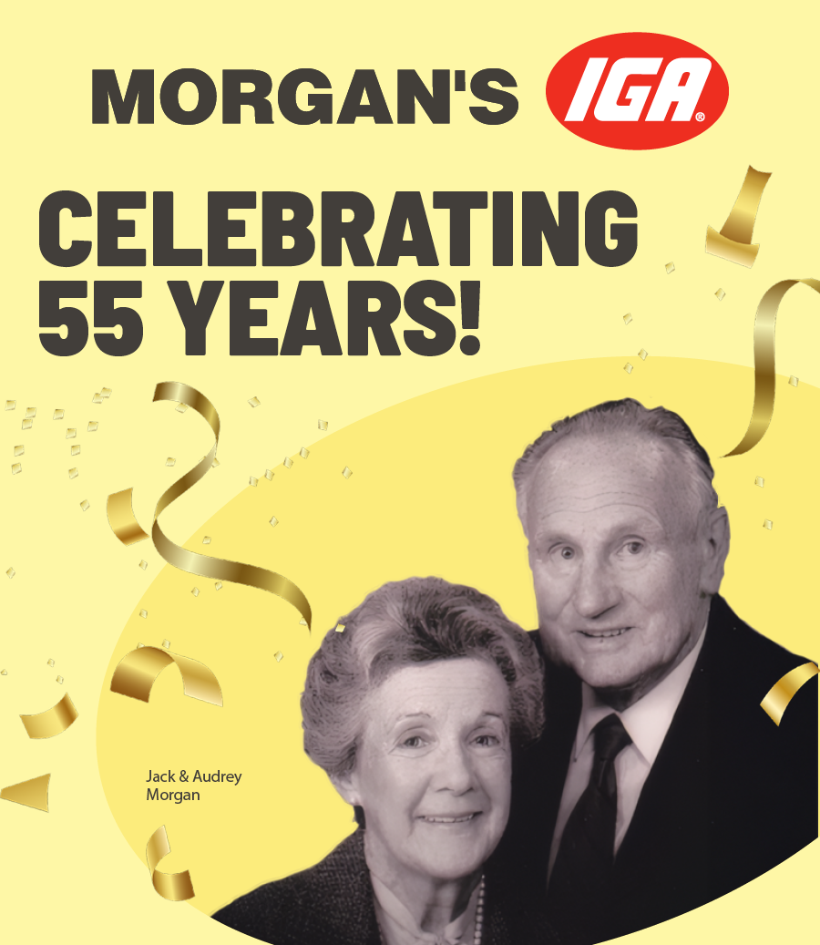 Morgan's - Celebrating 55 Years!